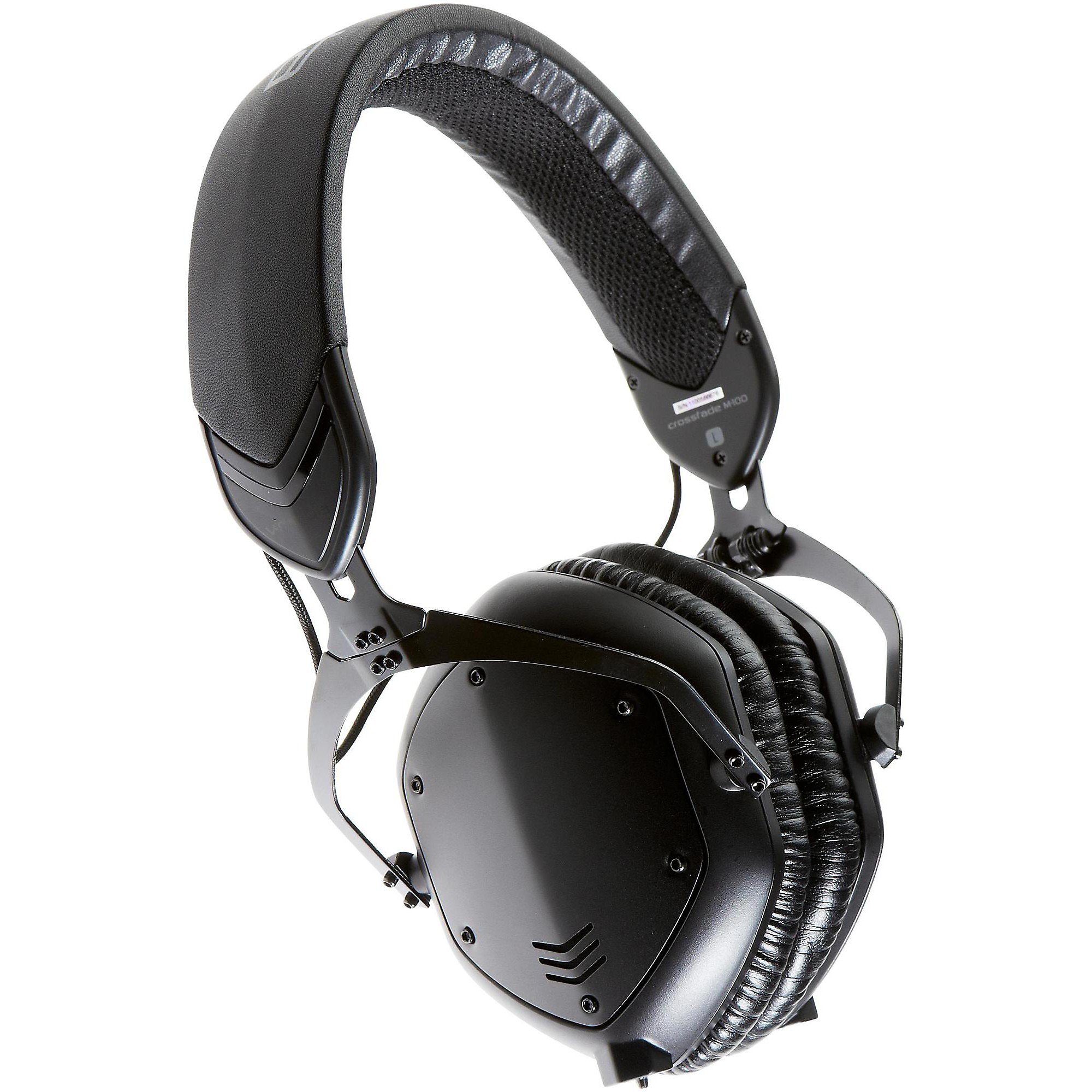 Clearance V-MODA Crossfade M-100 Over-Ear Noise-Isolating Headphones Matte Black Guitar Center