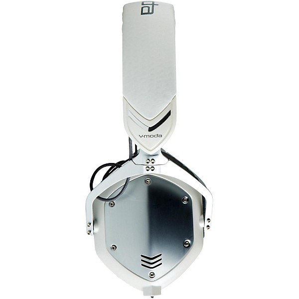 Open Box V-MODA Crossfade M-100 Over-Ear Noise-Isolating Metal Headphone Level 1 White Silver
