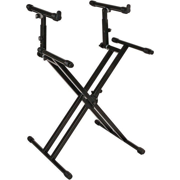 guitar center double keyboard stand