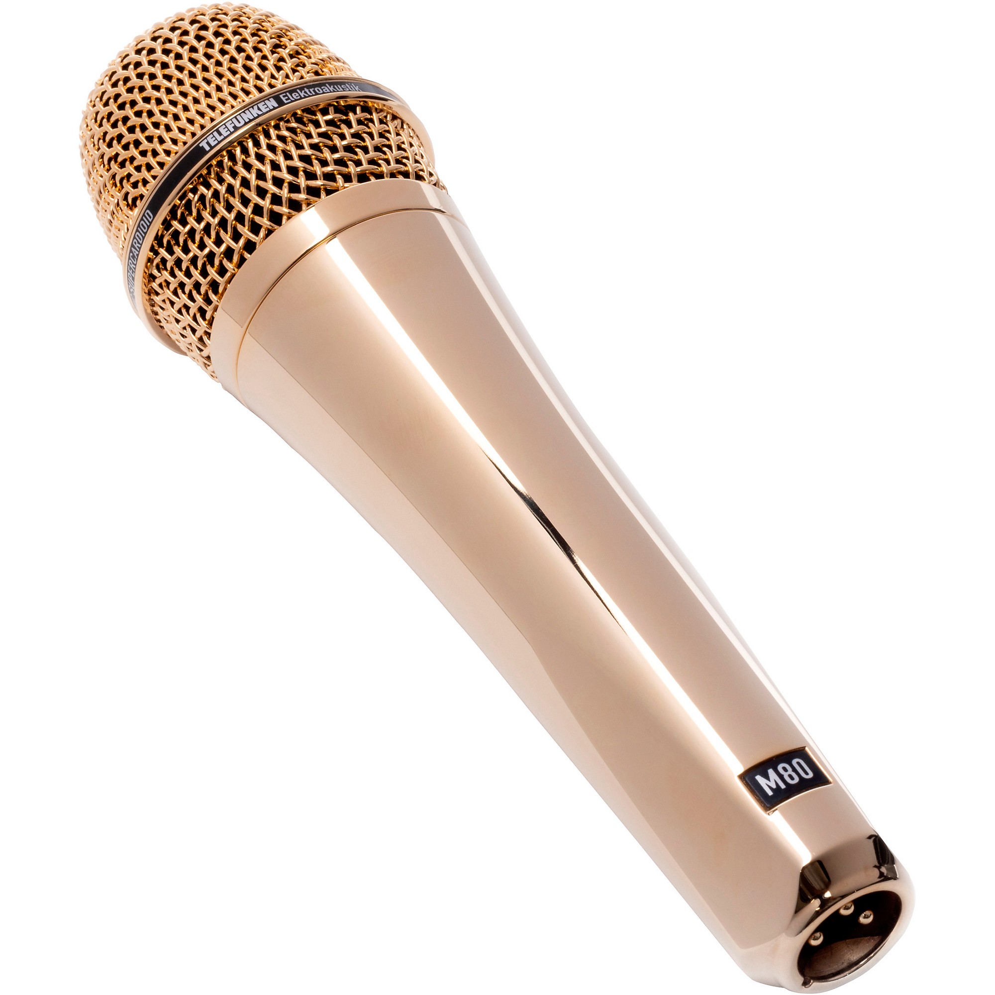 TELEFUNKEN M80 Dynamic Microphone Gold | Guitar Center