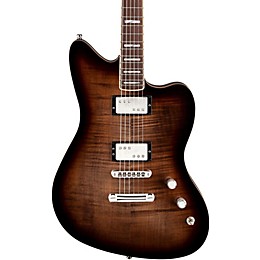 Fender Select Carve Top Jazzmaster Electric Guitar Twilight Burst Rosewood Fingerboard