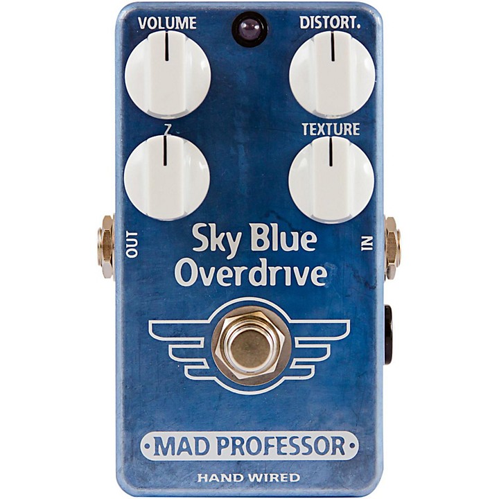 Mad Professor  Blue Overdrive 本体 Mad Professor Hand Wired Sky Blue Overdrive Guitar Effects Pedal