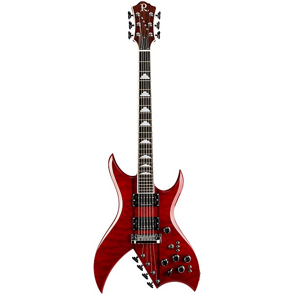 B.C. Rich Rich Bich 10 Supreme Electric Guitar Transparent Red