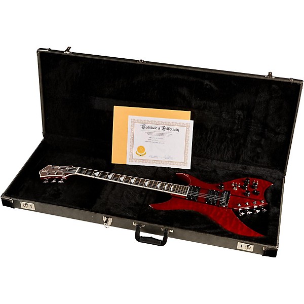 B.C. Rich Rich Bich 10 Supreme Electric Guitar Transparent Red