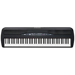 KORG SP-280 88-Key Digital Piano With Stand Black