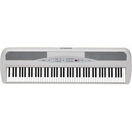Open Box KORG SP-280 88-Key Digital Piano with Stand Level 1 White