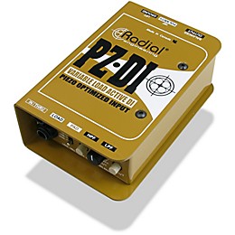 Open Box Radial Engineering PZ-DI Acoustic/Orchestral Instrument Active Direct Box Level 1
