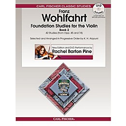 Carl Fischer Foundation Studies for the Violin, Book 2 (Book + DVD)