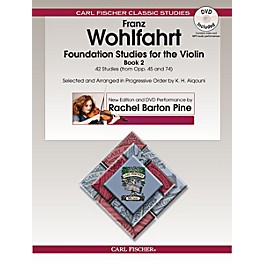 Carl Fischer Foundation Studies for the Violin, Book 2 (Book + DVD)