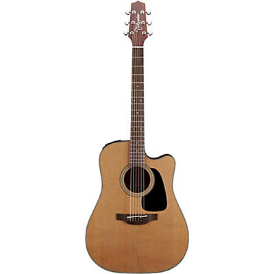 Takamine Pro Series P1dc Dreadnought Cutaway Acoustic-Electric Guitar Natural for sale