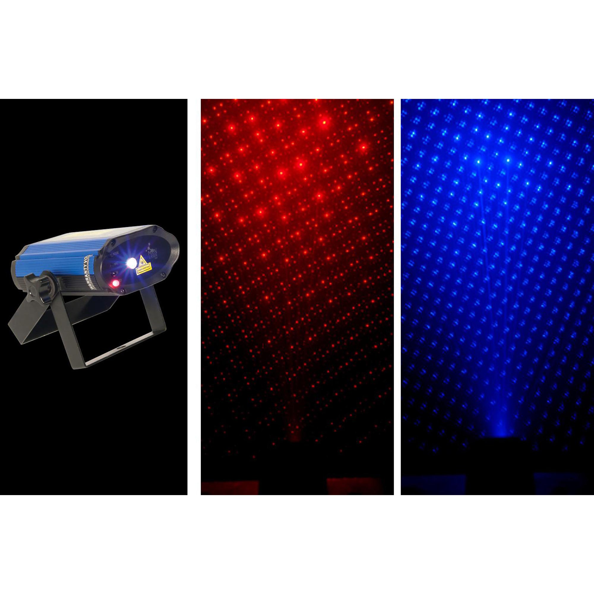 CHAUVET DJ MiN Laser RBX Mini Red & Blue Laser Lighting Effect
