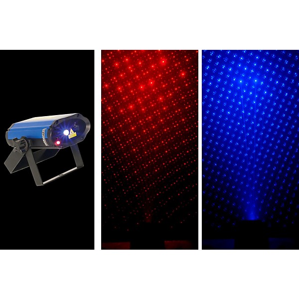 CHAUVET DJ MiN Laser RBX Mini Red & Blue Laser Lighting Effect