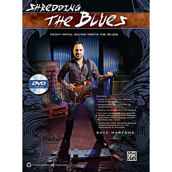 Alfred Shredding the Blues Book & DVD