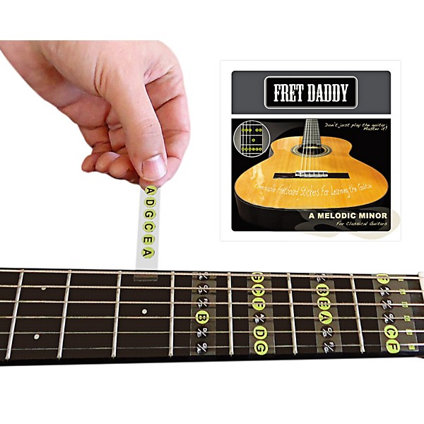 Fret Daddy The A Melodic Minor Scale for Classical Guitar