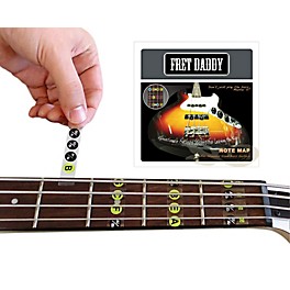 Fret Daddy The Fretboard Note Map for Bass Guitar