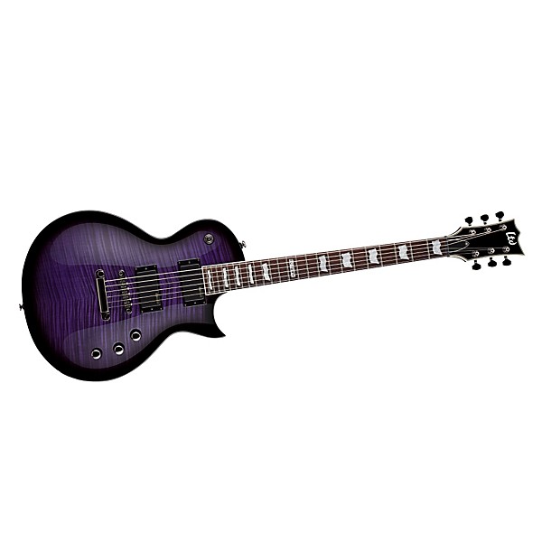 ESP LTD EC-330 Flame Maple Top Electric Guitar See-Thru Purple Sunburst