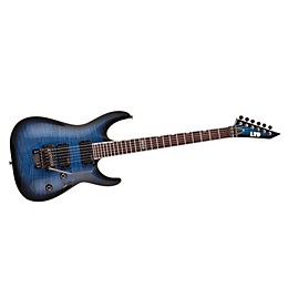 ESP LTD MHFR-330FM Flame Maple Top Electric Guitar See-Thru Blue Sunburst