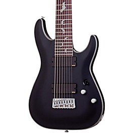 Schecter Guitar Research Damien Platinum 8-String Electric Guitar Satin Black