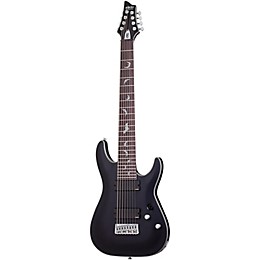 Open Box Schecter Guitar Research Damien Platinum 8-String Electric Guitar Level 1 Satin Black