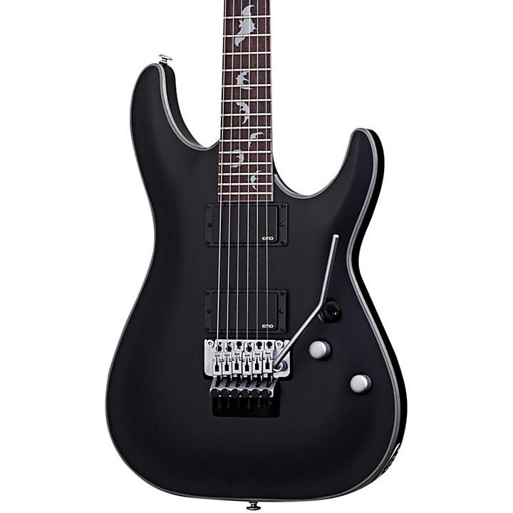 schecter guitar research damien platinum 6 with floyd rose