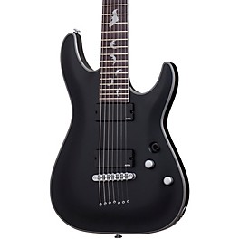 Schecter Guitar Research Damien Platinum 7-String Electric Guitar Satin Black