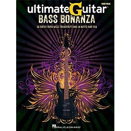Hal Leonard Ultimate Guitar Bass Bonanza Bass Tab Songbook