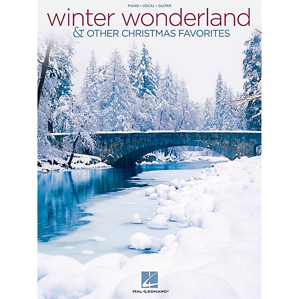 Hal Leonard Winter Wonderland & Other Christmas Favorites Piano/Vocal/Guitar Songbook