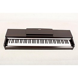 Open Box Yamaha Arius YDP-142 88-Key Digital Piano with Bench Level 2 Rosewood 888365504858