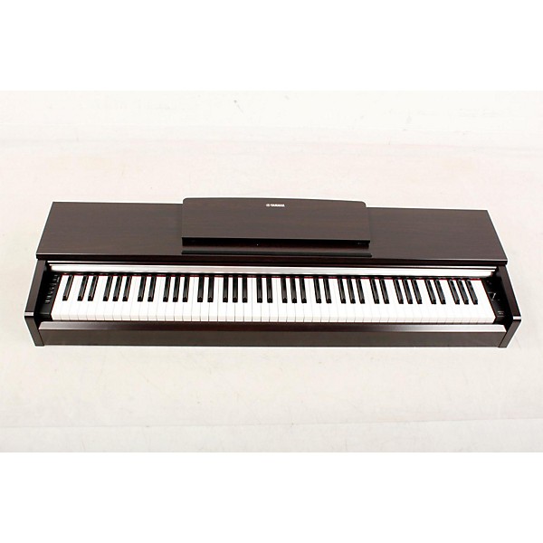 Open Box Yamaha Arius YDP-142 88-Key Digital Piano with Bench Level 2 Rosewood 888365504858