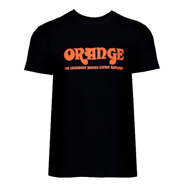 Orange Amplifiers Classic T-Shirt Black XX Large