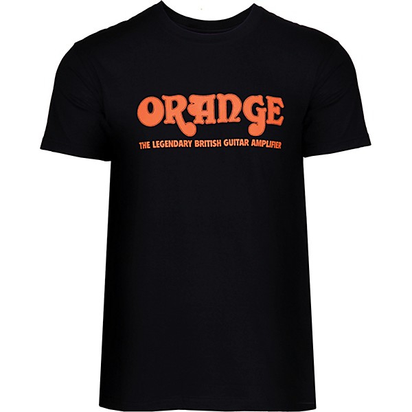 Orange Amplifiers Classic T-Shirt Black XXX Large