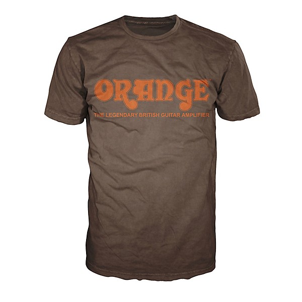 Orange Amplifiers Classic T-Shirt Brown XX Large