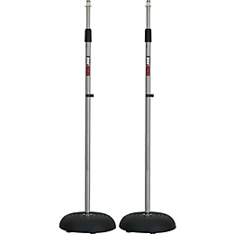 Proline MS235CR Round Base Mic Stand 2 Pack Chrome