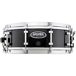 Grover Pro G1 Concert Snare Drum Natural Lacquer 14 x 5 in. Grover Pro G1 Concert Snare Drum Charcoal Ebony 14 x 5 in.