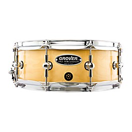 Grover Pro GSX Concert Snare Drum Charcoal Ebony 14 x 5 in. Grover Pro GSX Concert Snare Drum Natural Lacquer 14 x 5 in.