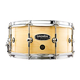Grover Pro GSX Concert Snare Drum Natural Lacquer 14 x 6.5 in.