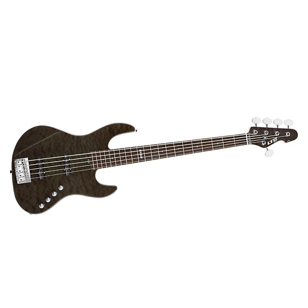 ESP Ltd Elite J-5  5-String Electric Bass Guitar See-Thru Black