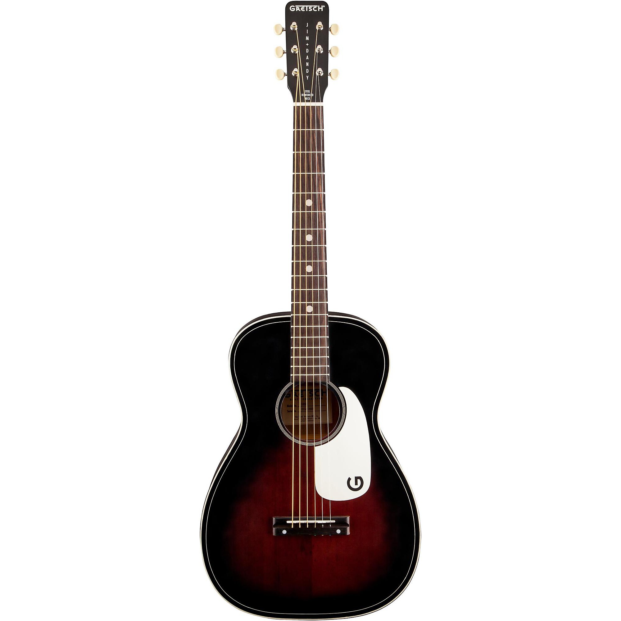 Gretsch Guitars Jim Dandy Flat Top Acoustic Guitar 2-Color Gretsch Guitars Jim Dandy Flat Top Acoustic Guitar 2-Color