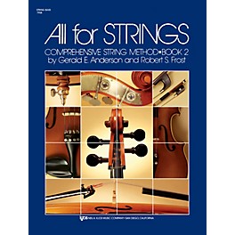 KJOS All for Strings String Bass Book 2