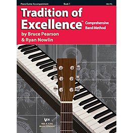 KJOS Tradition Of Excellence Book 1 for Piano/Guitar Accomp