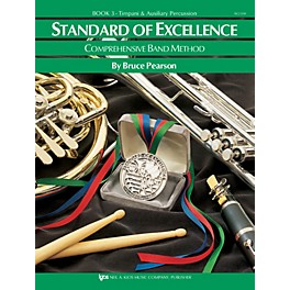 KJOS Standard Of Excellence Book 3 Timpani/Aux Perc