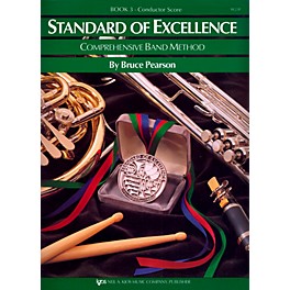 KJOS Standard Of Excellence Book 3 Conductor Score