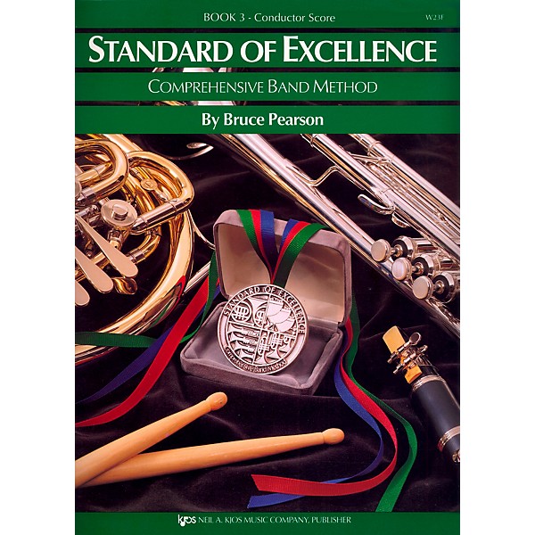 KJOS Standard Of Excellence Book 3 Conductor Score