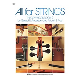 KJOS All For Strings 2 Theory Workbook Cello