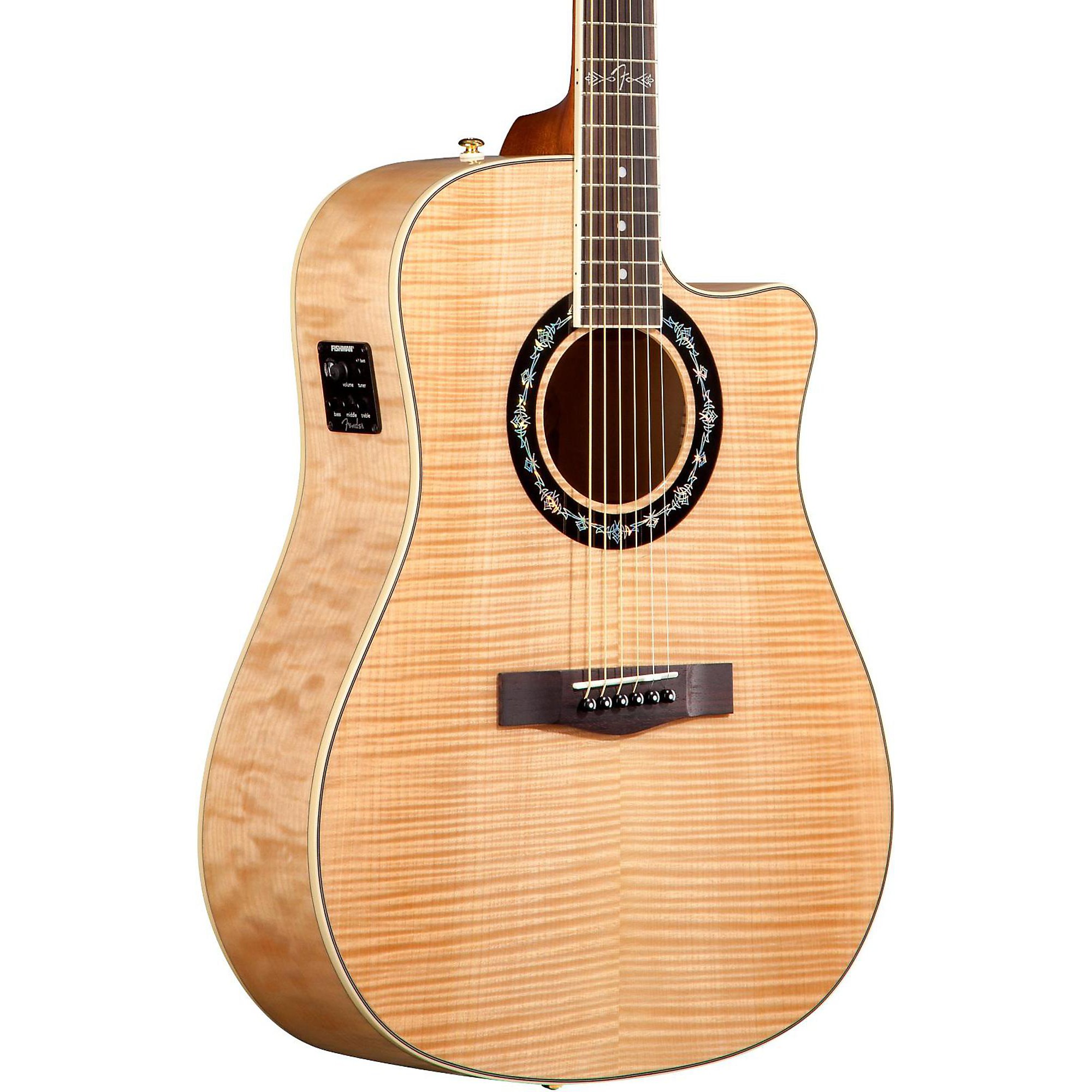 Open Box Fender T-Bucket 400 CE Flamed Maple Acoustic Open Box Fender T-Bucket 400 CE Flamed Maple Acoustic