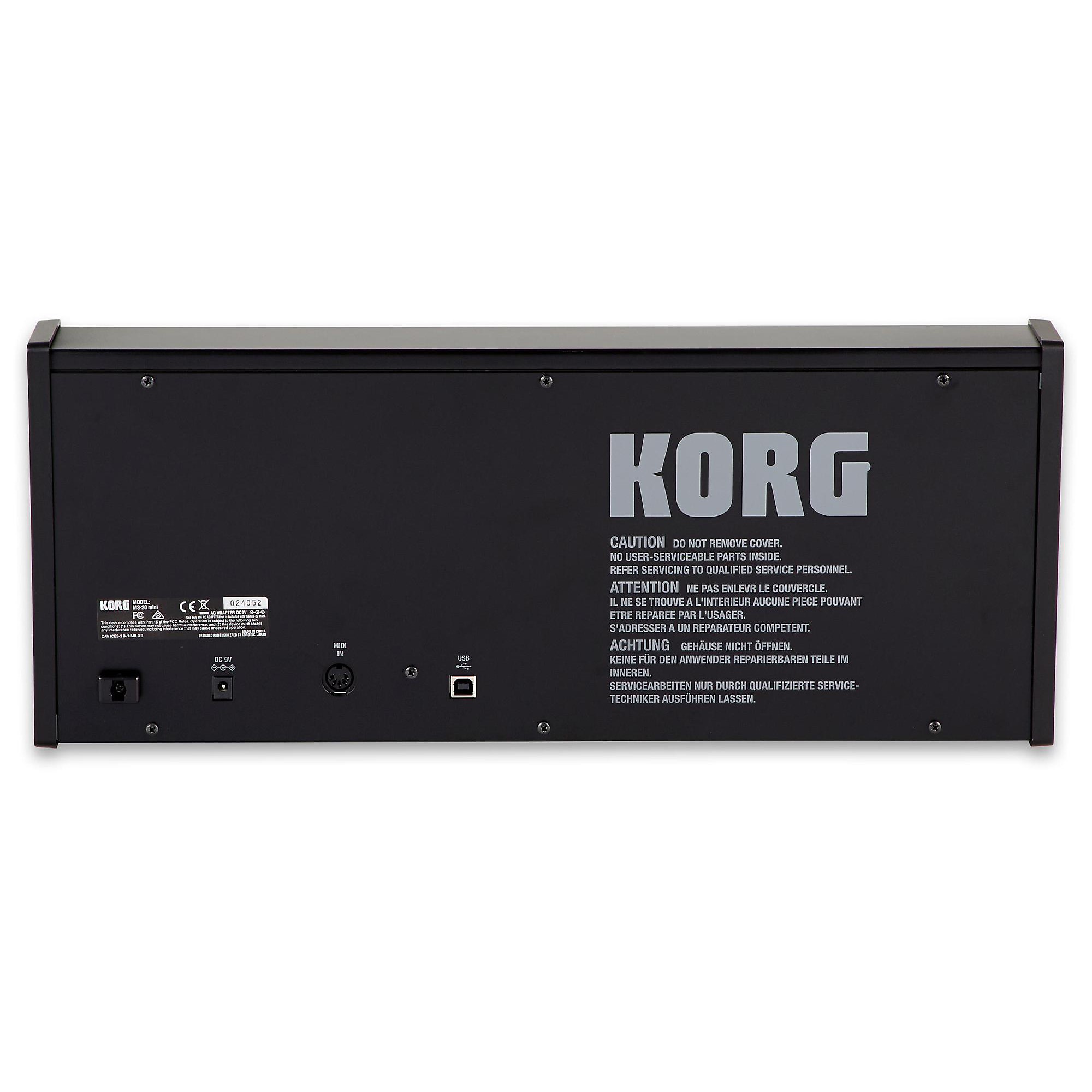Korg MS-20 mini Monophonic Synthesizer BONUS PAK – Kraft Music