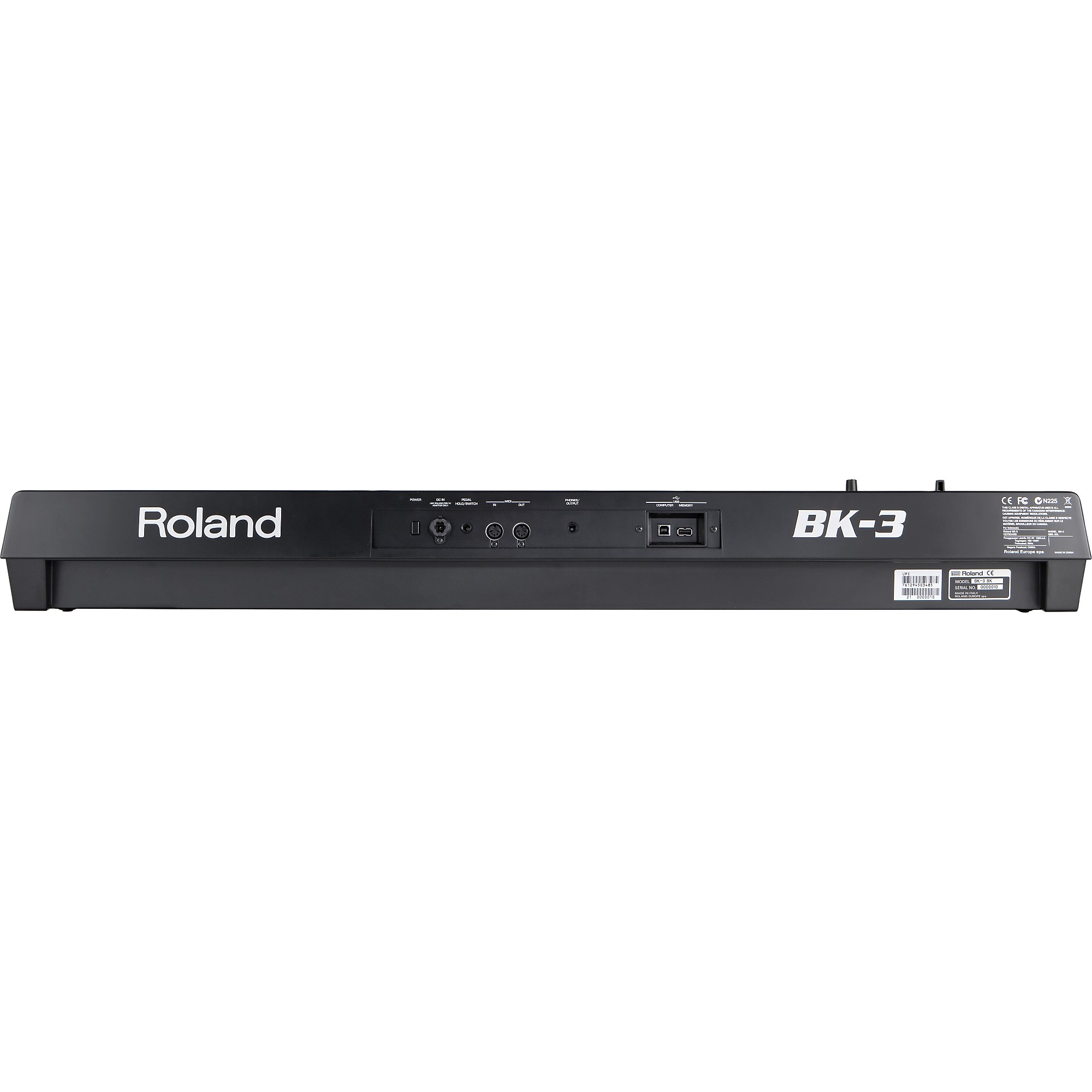 【美品】 ローランド バッキングキーボード BK-3 ソフトケース付き Roland - BK-3 | Backing Keyboard