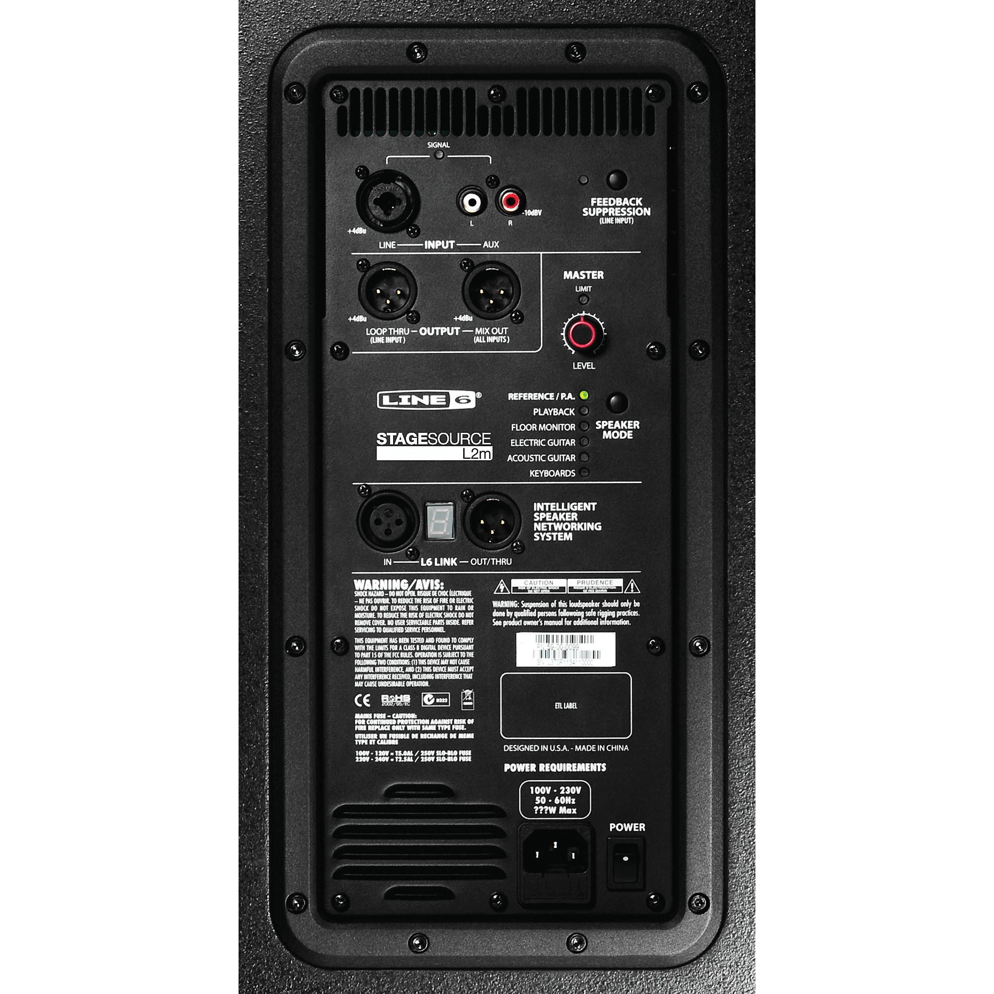 707 LINE6 L3m stagesource ステージ モニター PA ② 707 LINE6 L3m stagesource ステージ モニター PA ② - メルカリ