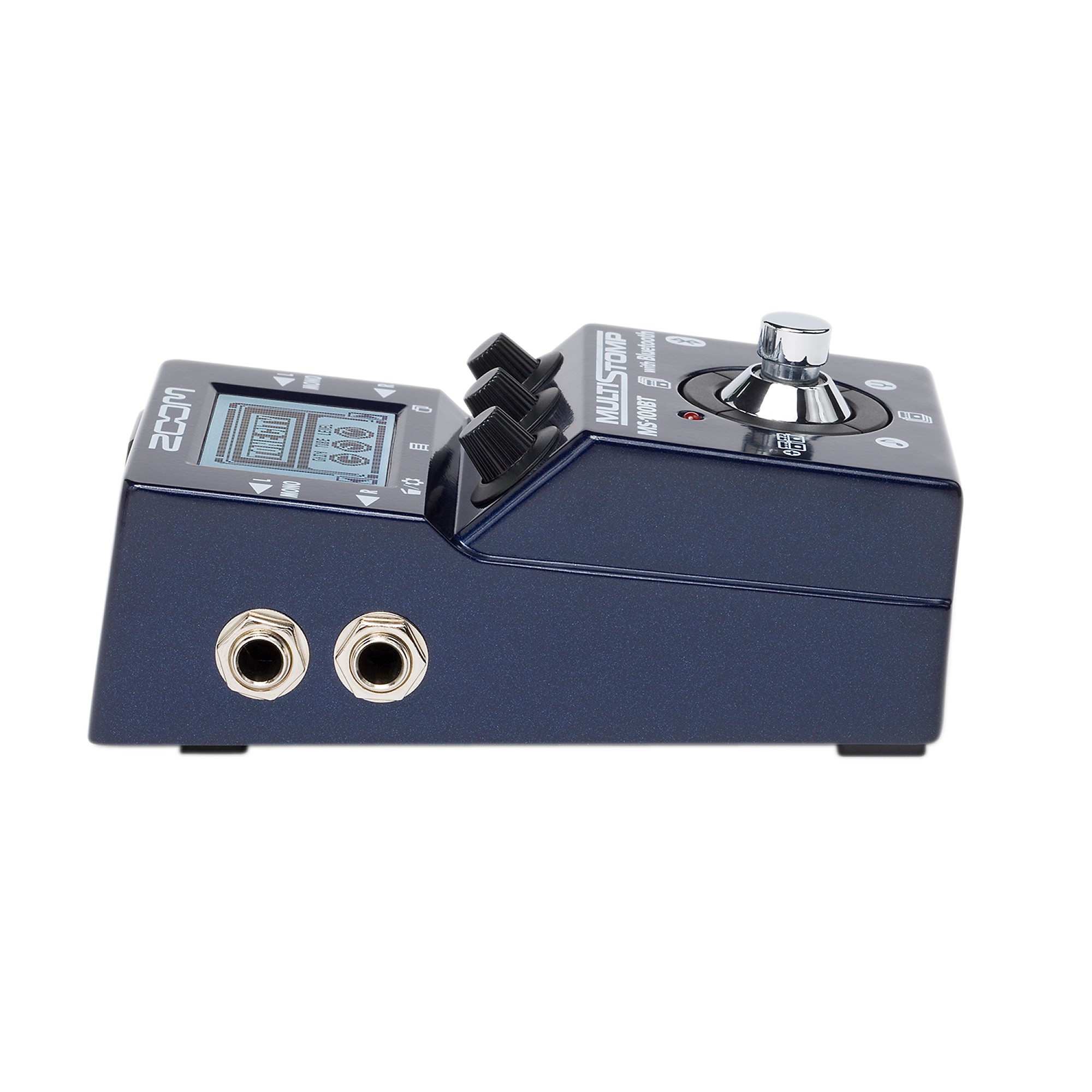 Open Box Zoom MS100BT Multistomp Pedal w/ Bluetooth Multi FX Pedal