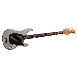 Open Box Ernie Ball Music Man Classic Sabre Electric Bass Level 2 Black, Rosewood, Flame Maple Neck 190839193001
